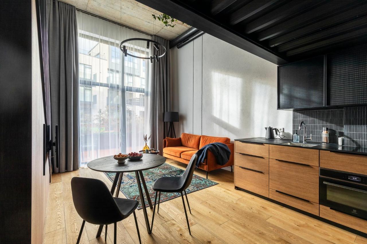 Апартаменти Stylish Loft With Terrace Paupys, Old Town Аеропорт Вільнюс Екстер'єр фото
