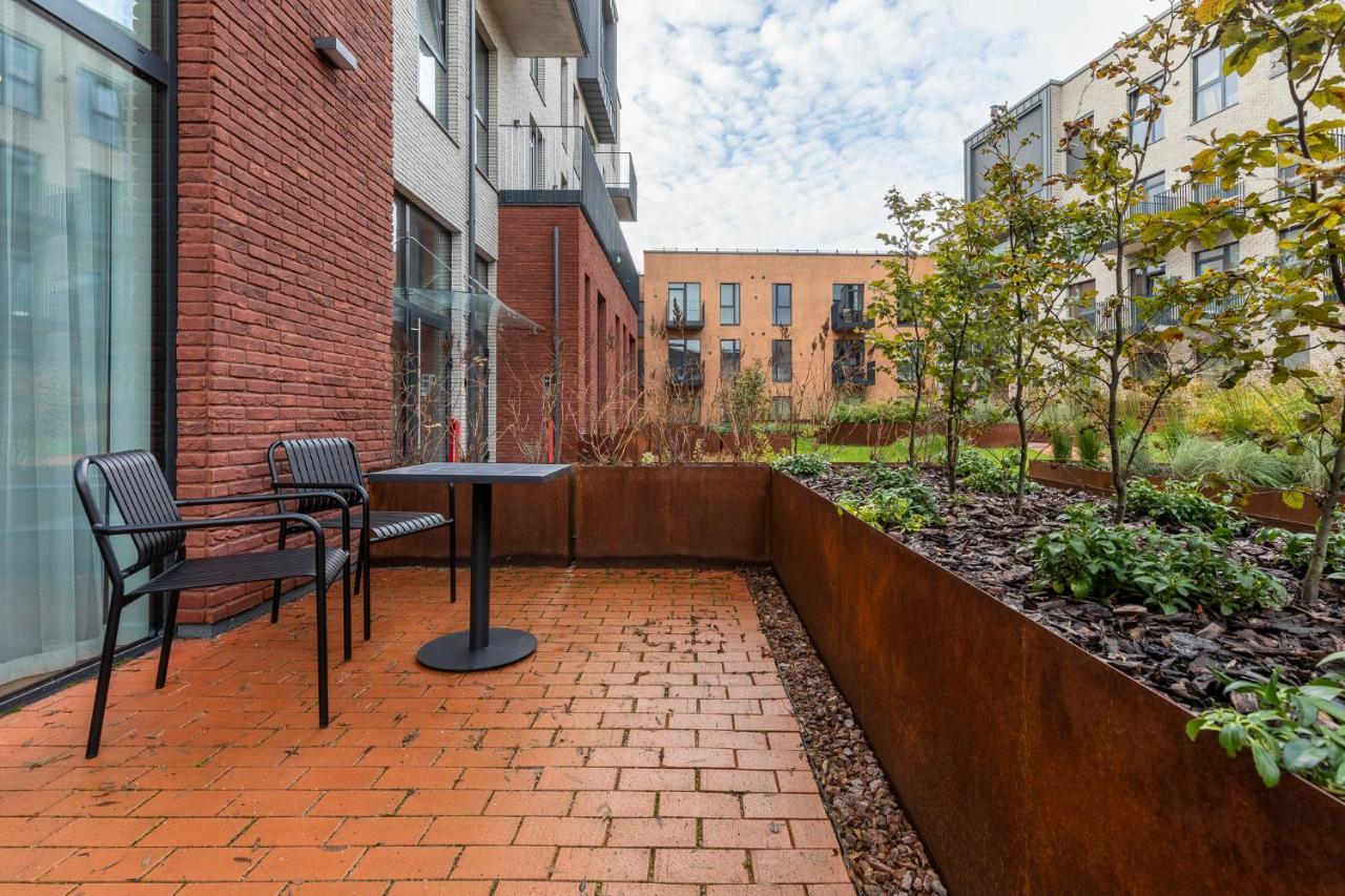 Апартаменти Stylish Loft With Terrace Paupys, Old Town Аеропорт Вільнюс Екстер'єр фото